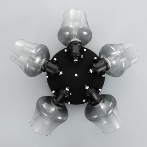 Люстра «Илария» 5xЕ27 40 Вт черный 35×35×20 см BayerLux