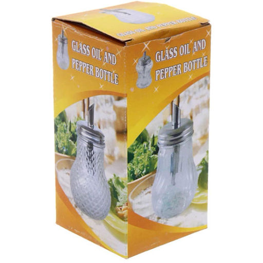 Цена за 3 шт. Сахарница стеклянная с дозатором "Волна"