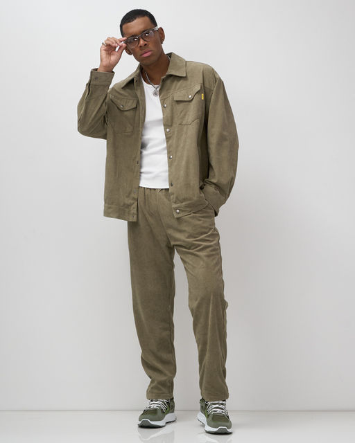 Спортивный костюм мужской весна-лето цвета хаки 55040Kh - Mtforce фото 12