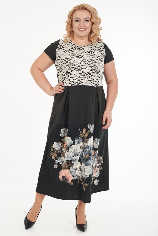 Платье П3-3080/1 - Wisell фото 11