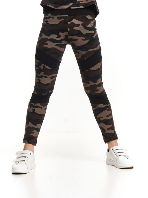 Леггинсы спортивные камуфляжные UD 4573 камуфляж - Mini maxi фото 4