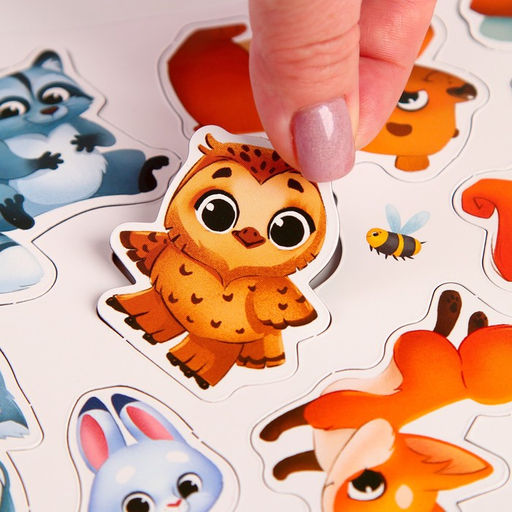 Магнитная игра ?Зверюшки леса? - Школа талантов фото 6