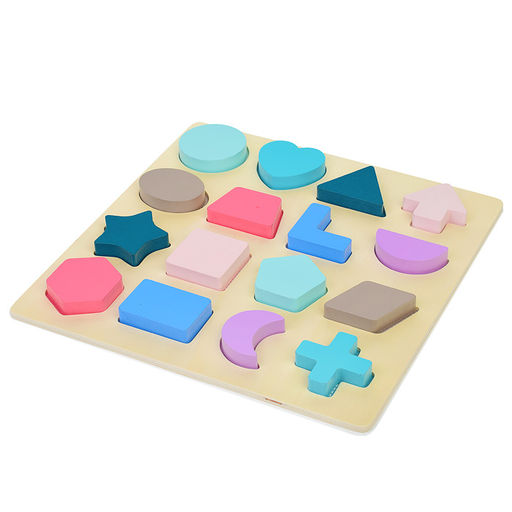 Пазл-вкладыш Разнообразие фигур - Щепочка фото 2