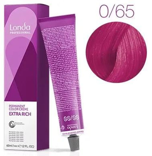 Стойкая краска 0/65 Mix фиолетово-красный микстон LondaColor