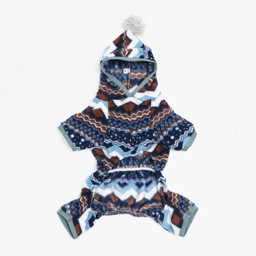 Комбинезон зимний для животных Скандинавия, L (ДС 28-30, ОГ 40-44, ОШ 32 см), микс - Simaland фото 7