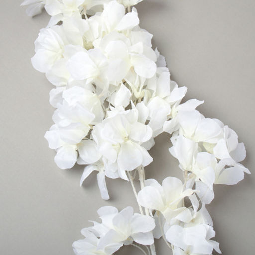 Цветок искусственный 85 см 76 бутонов / GT41-34-W /уп 10/100/500/белый - Галеонтрейд фото 3