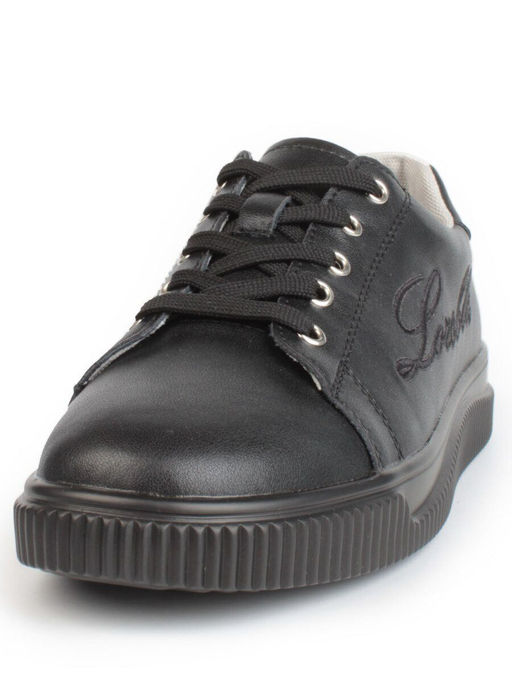 05-PDD165-3 BLACK Кроссовки женские (натуральная кожа) - Фабричный китай фото 7