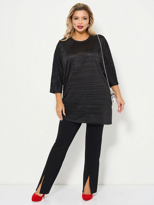 Туника 0365-1а чёрный - Aquarell фото 8
