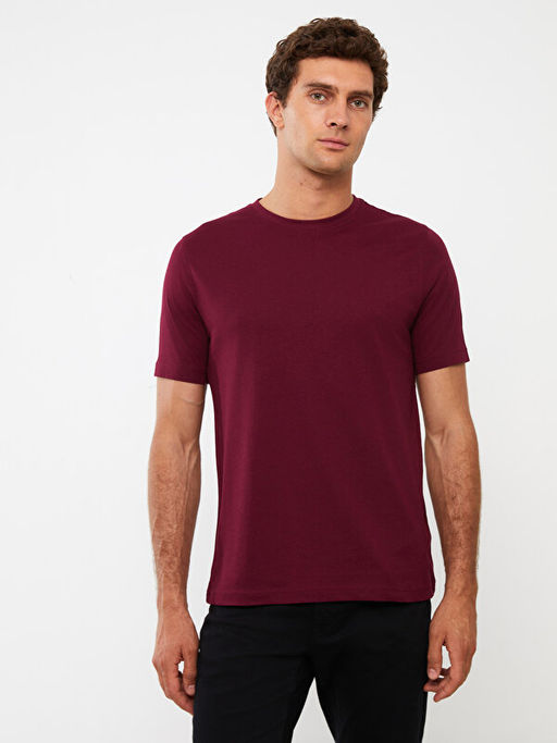 Bisiklet Yaka Penye Erkek Ti??rt