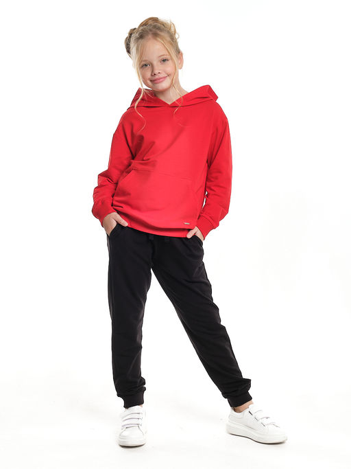 Спортивный костюм для девочки подростка 22-9818 красный - Mini maxi фото 5
