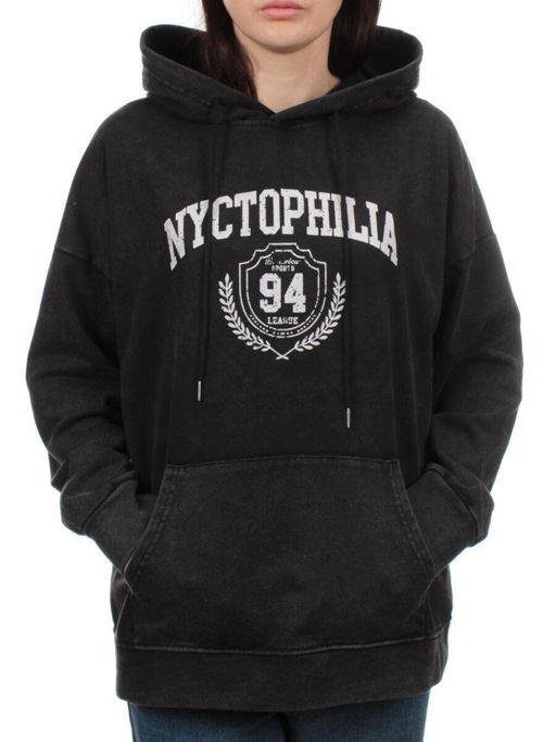 T312 BLACK Худи женское (90% хлопок, 10% полиэстер)