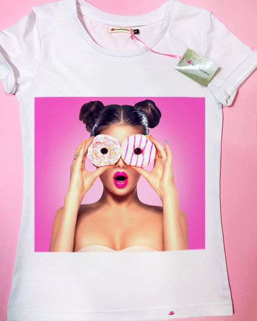 Эксклюзивная футболка Yana Pletneva упаковка плотный Zip пакет!