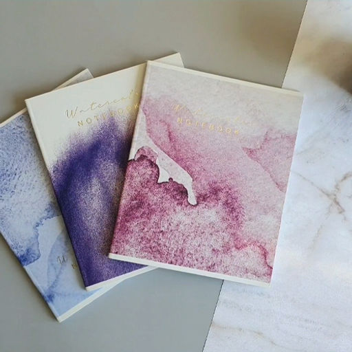 Светоч Тетрадь Watercolor A5 96 л. на скобе 60 г/кв.м , белизна 90 % 6 шт. клетка SVT_960421_01 красно-желтый