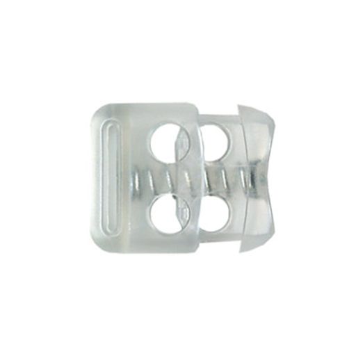 Зажим пластик Micron A 2288 d 3 мм в пакете 72 шт №02 белый