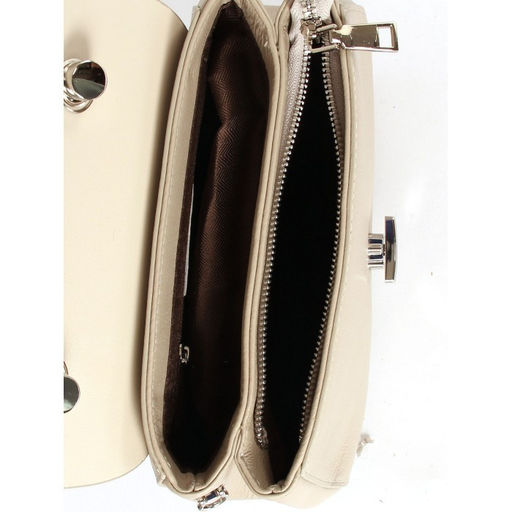 Сумка женская натуральная кожа GU 163-6072, 2отд, плечевой ремень, серый SALE 265763 - Adelia фото 8