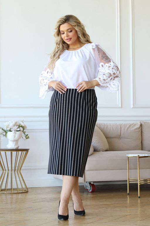 Юбка Ю4-5072/1 - Wisell фото 8