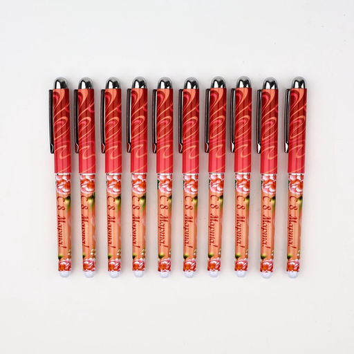 Цена за 10 шт. Ручка шариковая, синяя паста, с колпачком 1.0 мм С 8 марта!