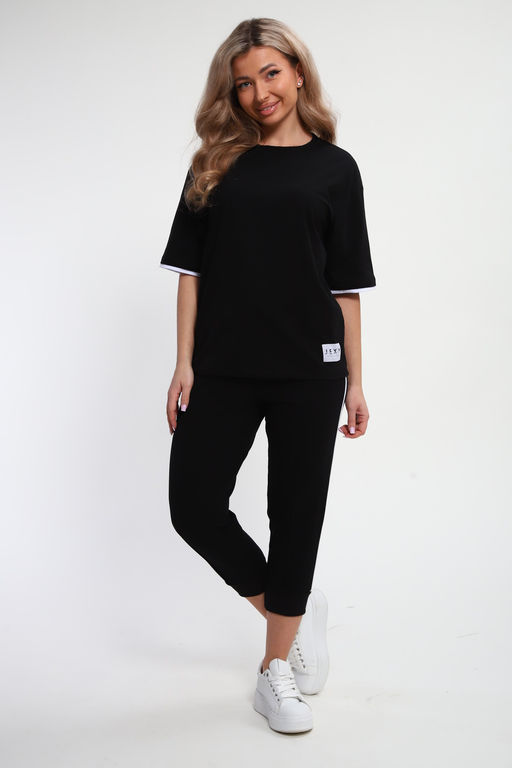 Бриджи женские с лампасами БрЖ-01