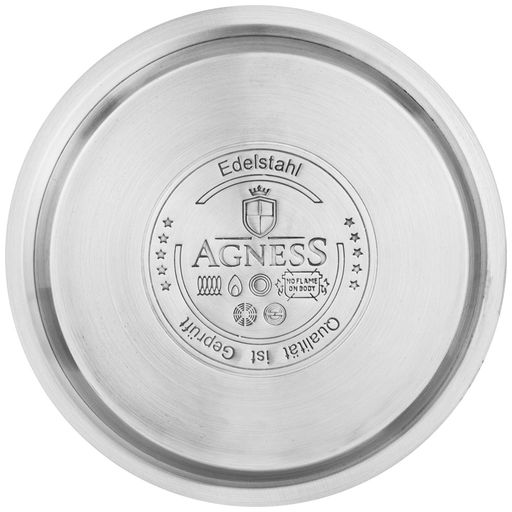 Чайник Agness Mercury со свистком капсульное дно 3 л  фото 5