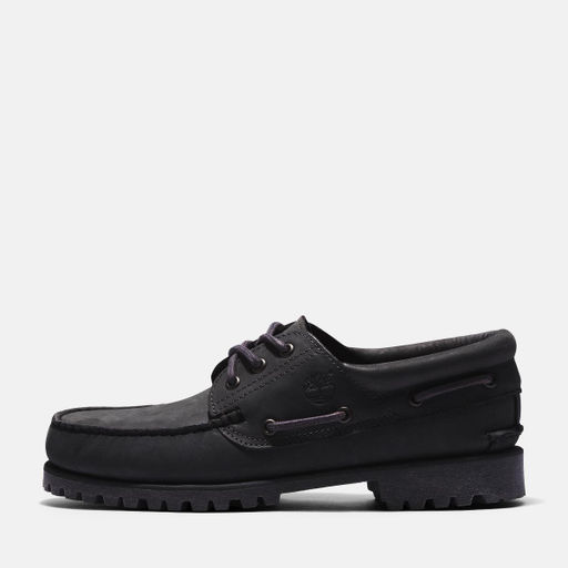 Мужские мокасины Timberland Authentics 3 Eye Classic серые  фото 8