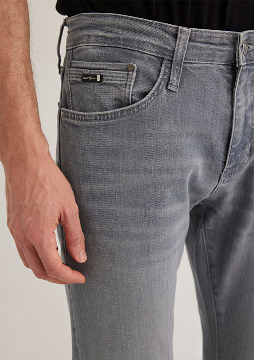 James Lux Black Gri Mavi Jean Pantolon  фото 6