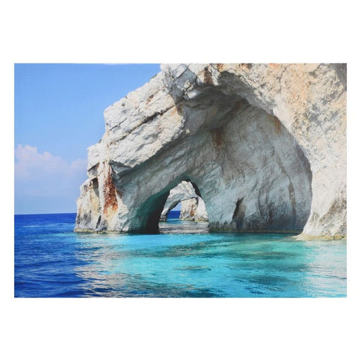 Картина-холст на подрамнике "Морской грот" 50х70 см