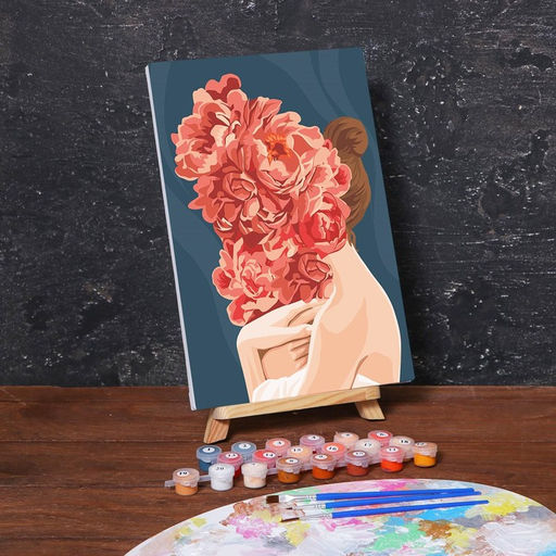 Картина по номерам на холсте с подрамником Нежность 20х30 см - Школа талантов фото 2