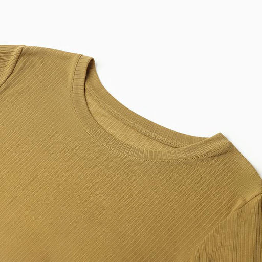 Лонгслив женский KAFTAN: Basic line, тёмно-оливковый, размер 44-46