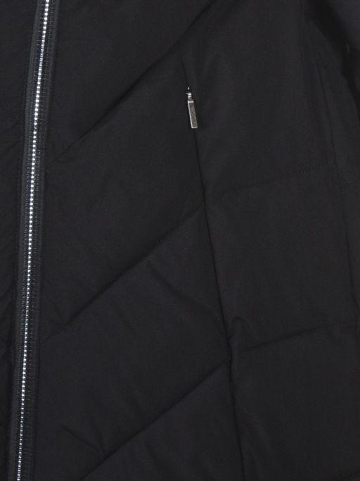 F-9917 BLACK Пальто женское зимнее Callia (200 гр. холлофайбер)