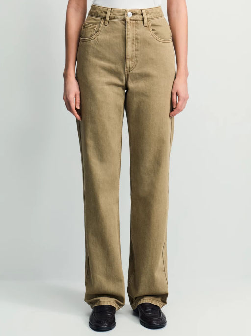 Джинсы straight с высокой посадкой / Zarina