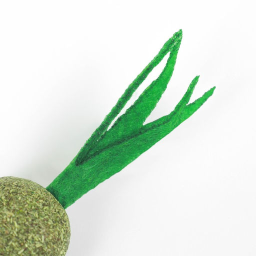 Игрушка для кошек из кошачьей мяты Морковка, 5 см - Пижон фото 3