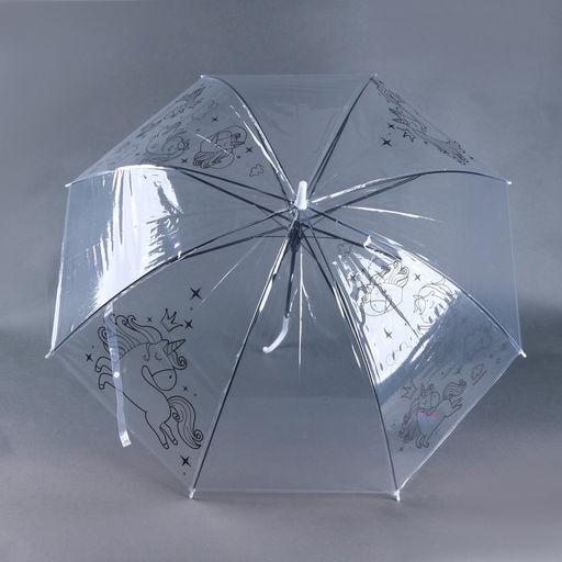 Зонт раскраска Единорожки + маркеры - Funny toys фото 3