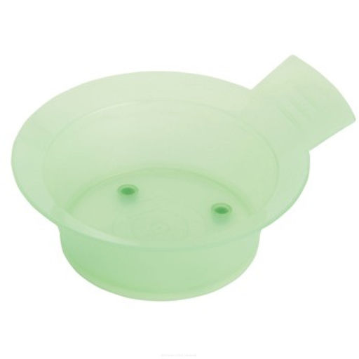 Dewal Чаша для смешивания краски с ручкой и резинкой на дне JPP052F, пластик, салатовый, 300 мл  фото 2