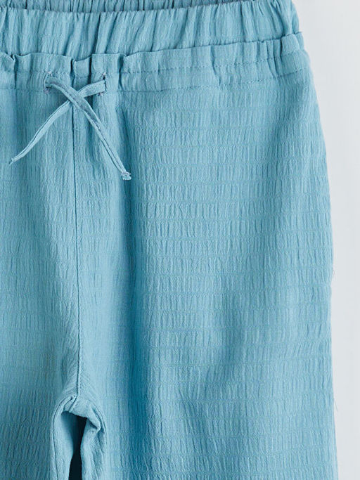 Beli Lastikli Dokulu K?z ?ocuk Pantolon