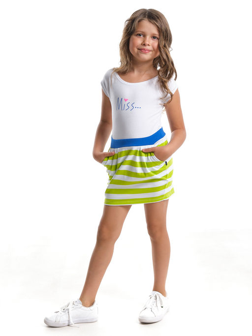 Платье для девочки UD 3314 синий - Mini maxi фото 8