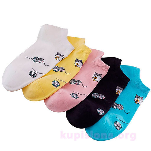 Носки Котик-рукодельник - Купи слона фото 2