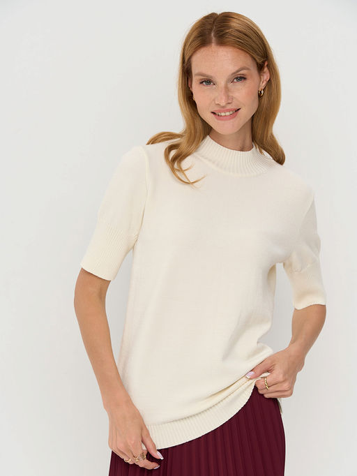 Джемпер женский 9242-94195. 276 молоко