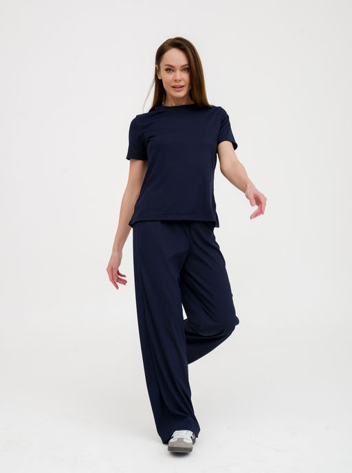 Костюм женский из лапши Леопард темно-синий - Амадэль фото 16