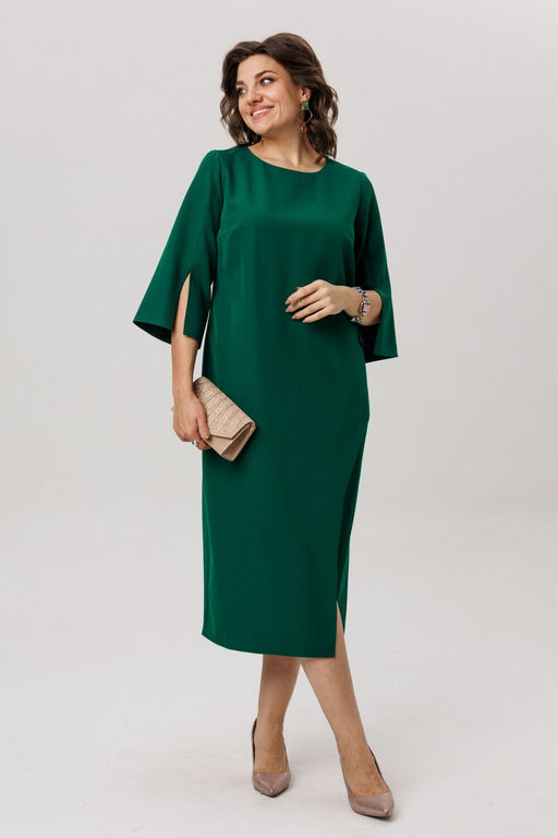 Платье ANELLI 1786 изумрудный ангел