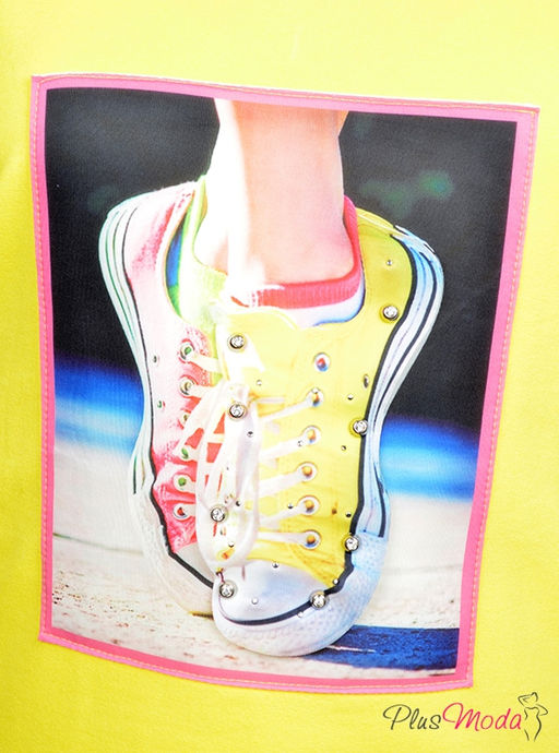 Туника Модель №1327 размеры 44-84 - Plusmoda фото 8