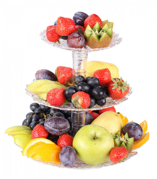 Фруктовница "Мелодия" 3-х ярусная арт. А(М6407), (М6620), (М6406)