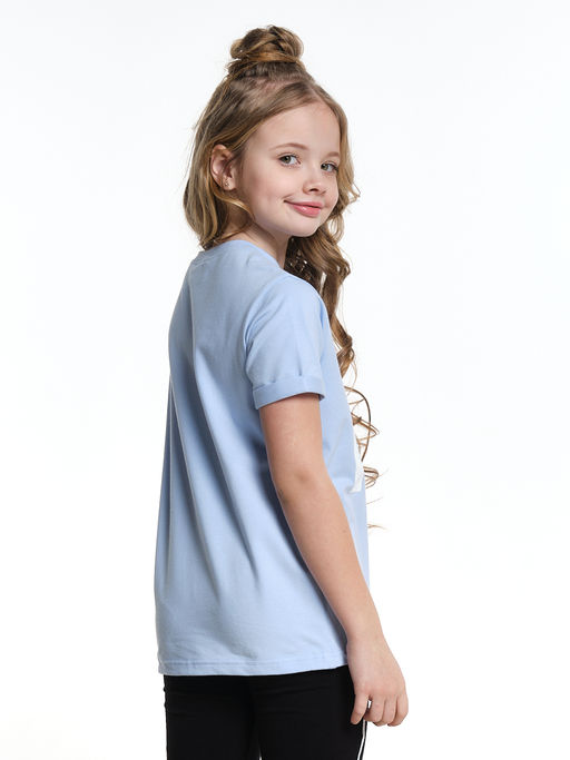 Футболка с принтом UD 0730 бир-зел/бел - Mini maxi фото 9