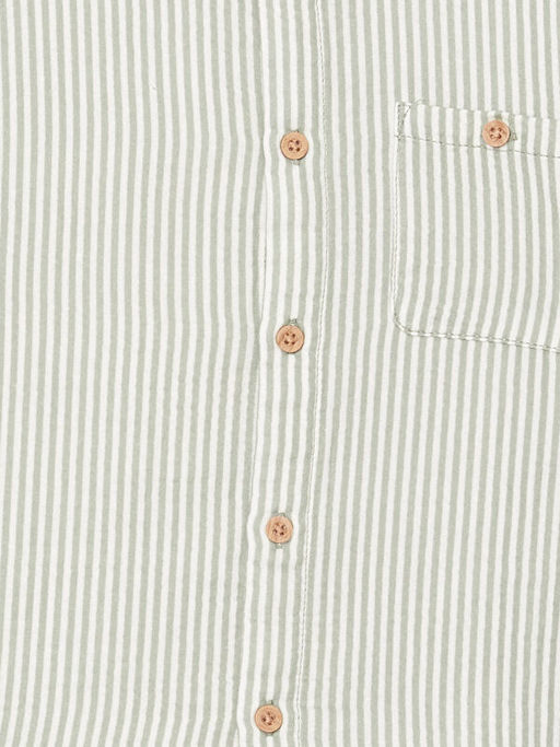 Bisiklet Yaka ?izgili Erkek ?ocuk G?mlek