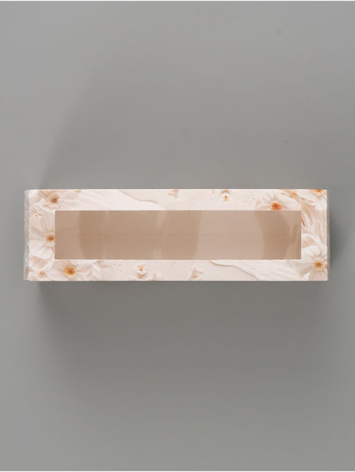 Цена за 5 шт. Коробка подарочная с окном «С любовью», 18×5.5×5.5 см, самосборная