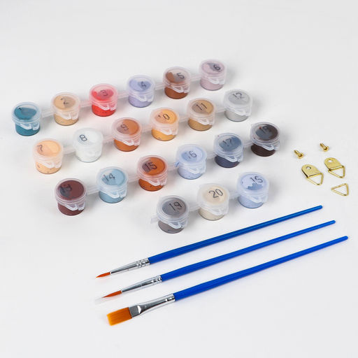 Картина по номерам в тубусе Котята, 30*40 см - Школа талантов фото 2