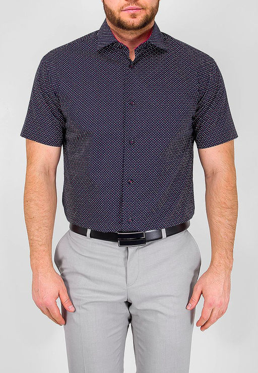 Сорочка мужская короткий рукав GREG 263/109/2188/Z/1  фото 8