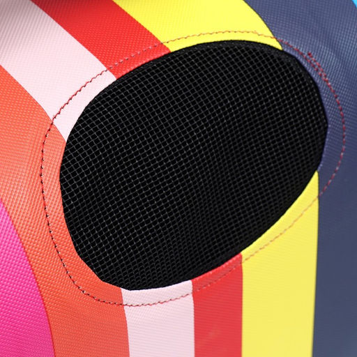 Сумка-переноска каркасная Радуга, размер М, 40 х 21 х 27 см - Пижон фото 7