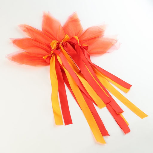 Карнавальный ободок «Лучистое солнце», красно-оранжевый