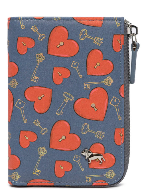 Кошелек Labbra L137-328 multicolor-l.blue  фото 5