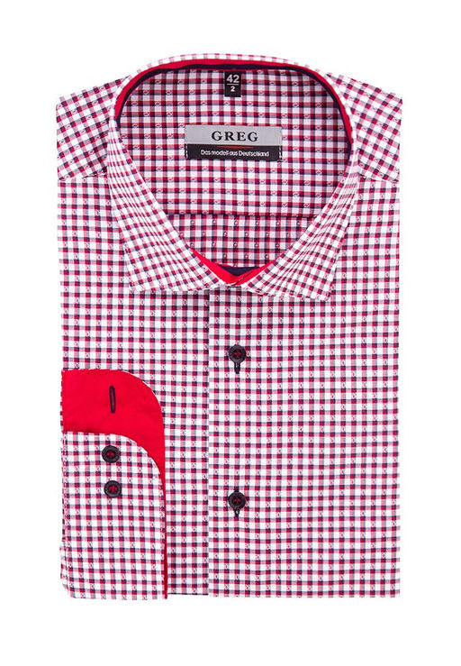 Сорочка мужская длинный рукав GREG 165/139/463/Z/1  фото 2